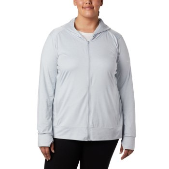 Columbia Place To Place II Full Zip Plus Size, Chamarras Grises Para Mujer | 816295-DUF